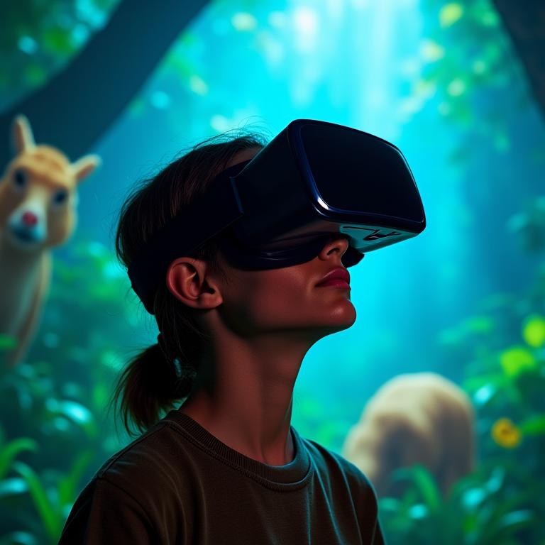 Expérience VR immersive pour l'éducation à la faune